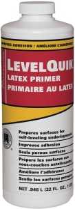 LevelQuik CPQT Advanced Acrylic Primer, 1 qt Bottle, Blue, Liquid