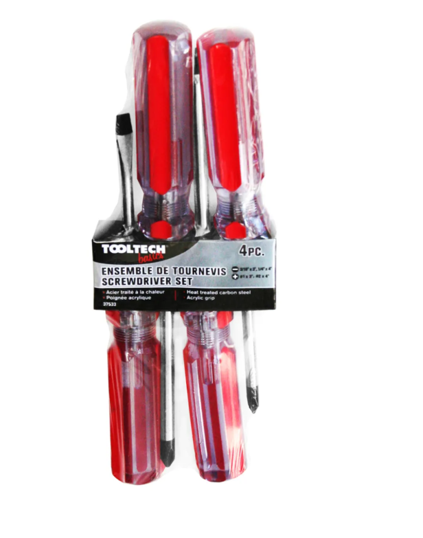Toolway 4PC Screwdriver Set