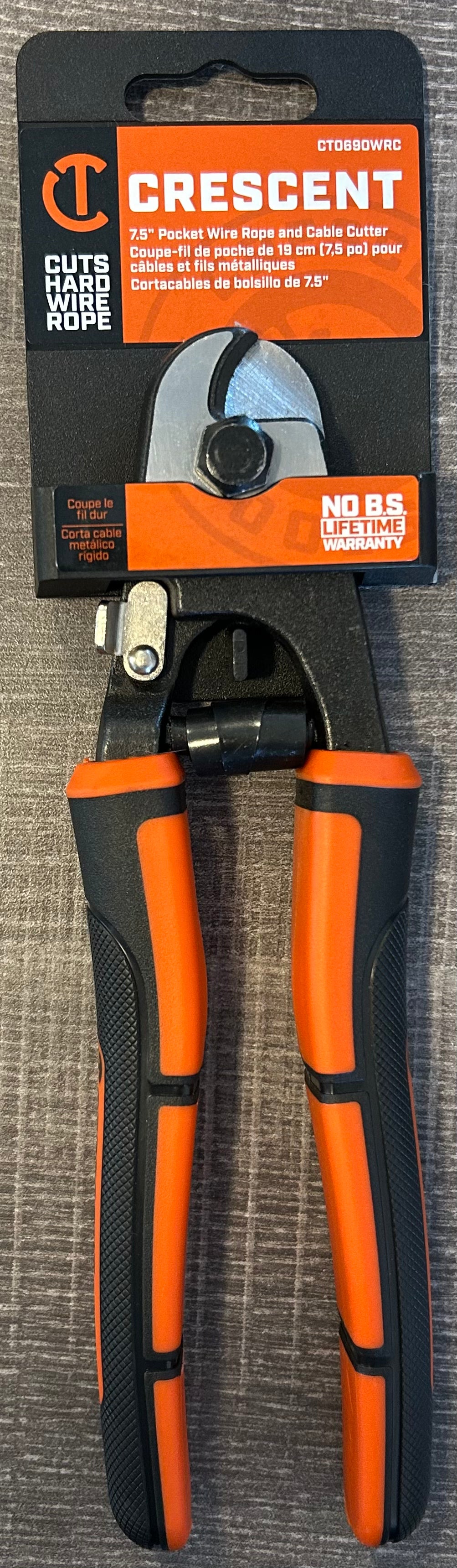 Crescent Cable/Wire Cutting Pliers 7 1/2" Long