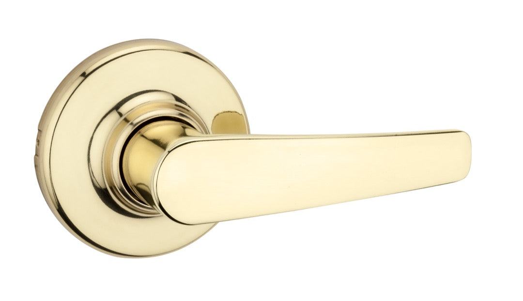 Weiser Kim Door Handle Hall/Closet - Brass