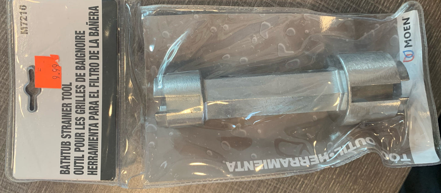 Bathtub Strainer Tool