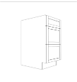 Divine Cabinetry Base Cabinet H8-DB36-3