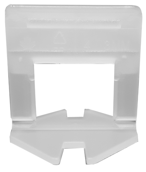 Toolway Tile Levelling Clips 2mm Large 19mm (100PC)