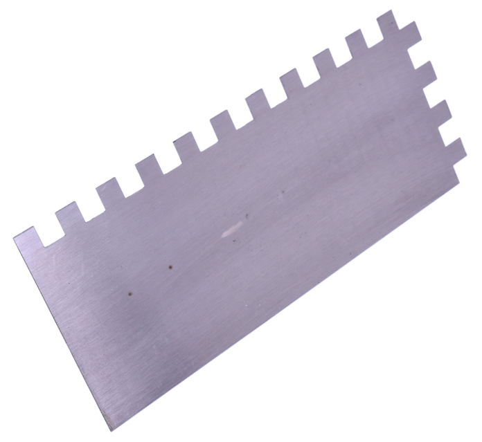 Toolway Notched Trowel 11" x 4 1/2" (1/2 x 1/2 sq notch)