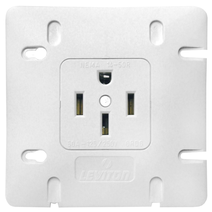 Toolway Range/Stove Receptacle 50A - 125/250V White