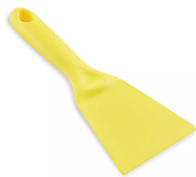 3" Plastic Wall Scraper - Yellow