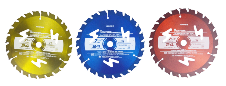 Toolway Blade 7 1/4" 24T Thin Kerf Carbide Tipped