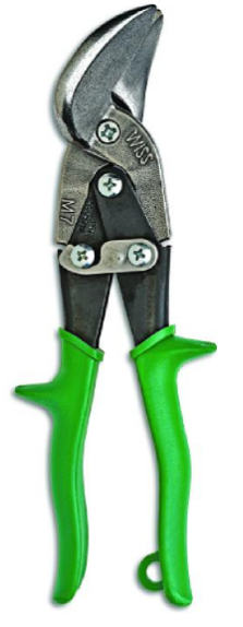 Crescent Wiss Aviation Snips MetalMaster® Offset Straight and Right Cut 9¼in