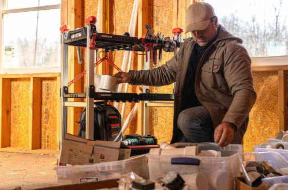 Crescent Siterunner Folding Jobsite Cart 300lb