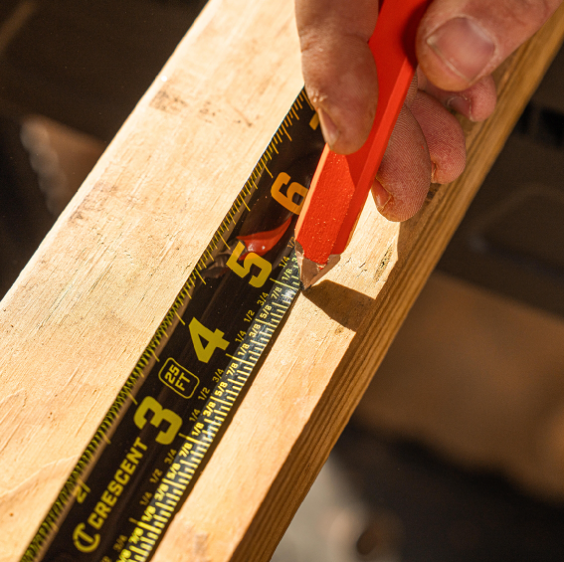 Crescent Lufkin Shockforce Nite EyeT Tape Measure 1-1/4in x 25ft Imperial