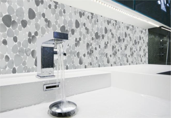 Faber Pebble Mosaic 13 x 13 sheet