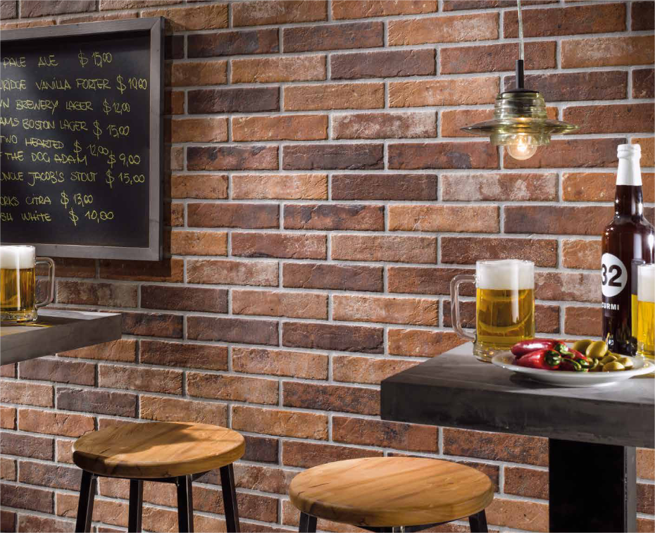 Centura Tile 2x10 Tribeca Old Red Brick