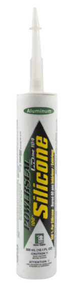 Proline 104 General Purpose 100% Silicone Sealant 300ml Aluminum