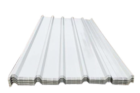 White Roofing Tin 12' x 3' - 28 gauge