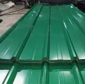 Green Roofing Tin 14' x 3' - 28 Gauge