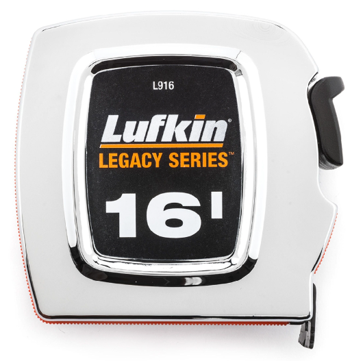 Lufkin Tape Measure 16ft x 1in Classic Chrome