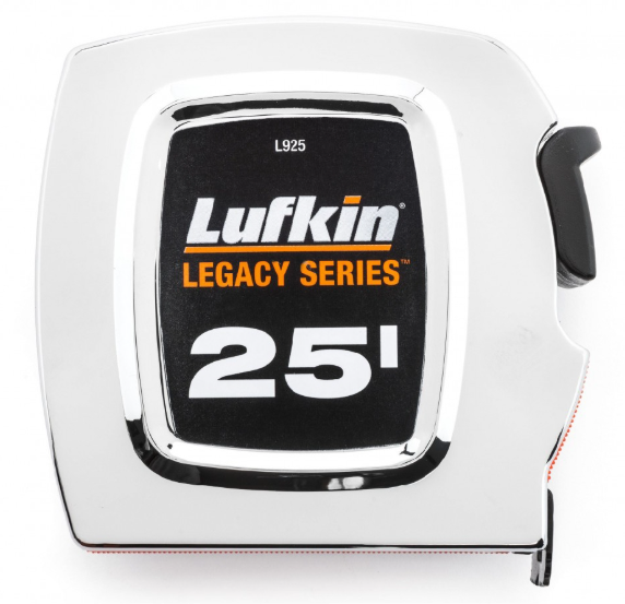Lufkin Tape Measure 25ft x 1in Classic Chrome