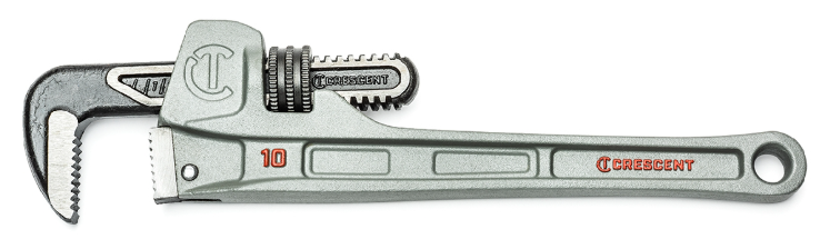 Crescent Aluminum Slim Jaw Pipe Wrench 10in