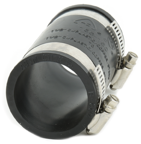 Flex Coupling 1½in x 1½in Pls / C.I. to Pls / C.I..