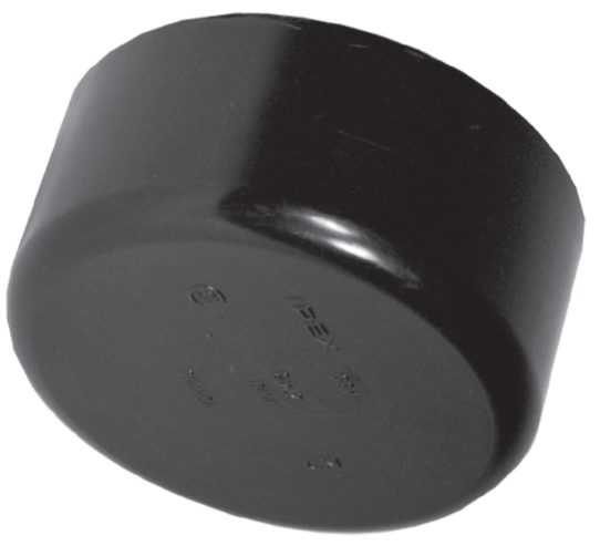 Abs Solid Cap 1 1/2"