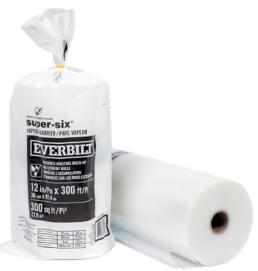 Vapour Barrier, 12" x 300'