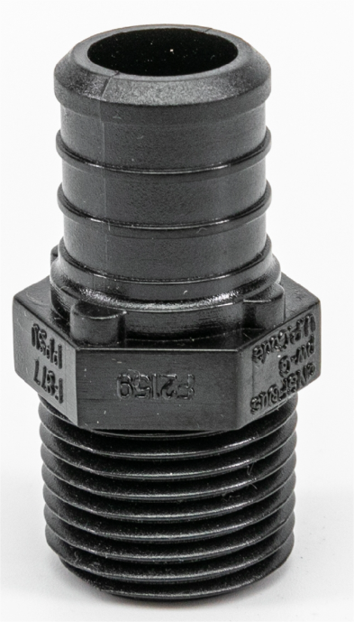 Pex Poly Male Adpt. 1/2" Mpt