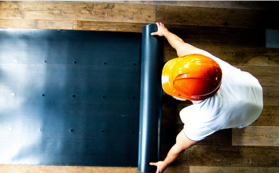 Temporary Floor Protection Board 49.2in x 131.2ft