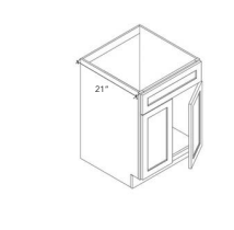 Classic Brand Fundamentals Sink Base Cabinet SB36-SSW