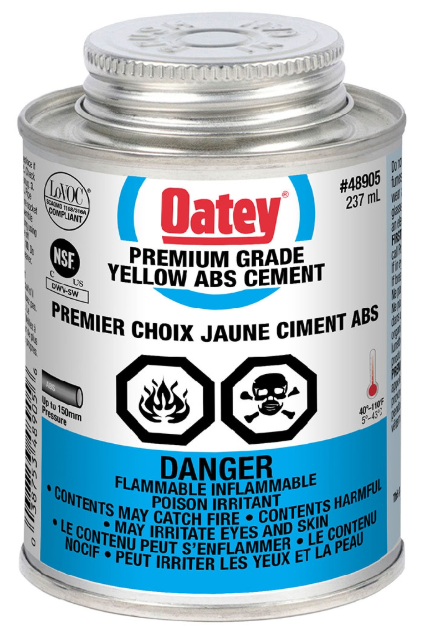 ABS Cement /Glue 237ml - Yellow 48907