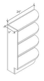 Divine Cabinetry Base Cabinet H8-BES09