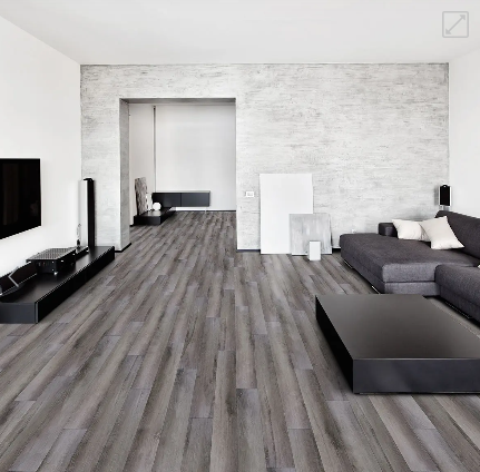 Taiga Stonewear SPC 6"x48" Plank Gunpowder Vinyl Flooring