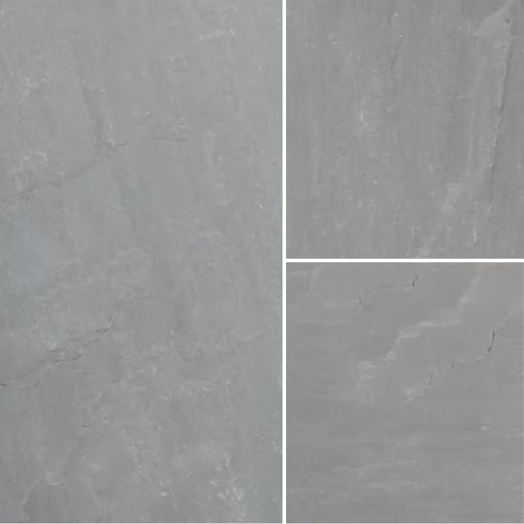 StoneArch Slate Grey Paver Natural Rock Cut 24x24