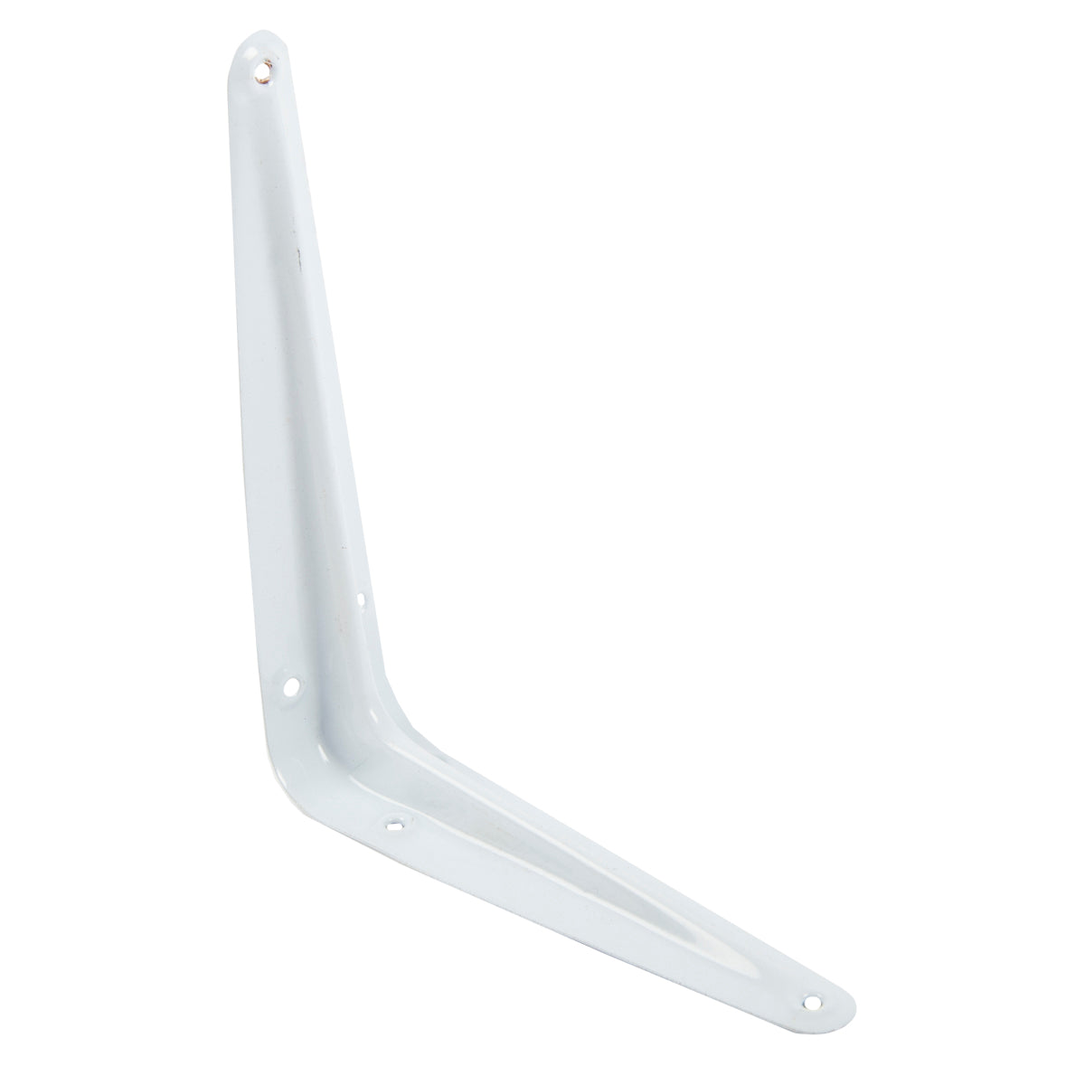 Steel Shelf Bracket 10 x 12" White