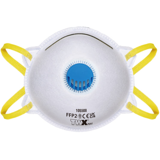 3 Ply Dust Mask With Valve 2PK
