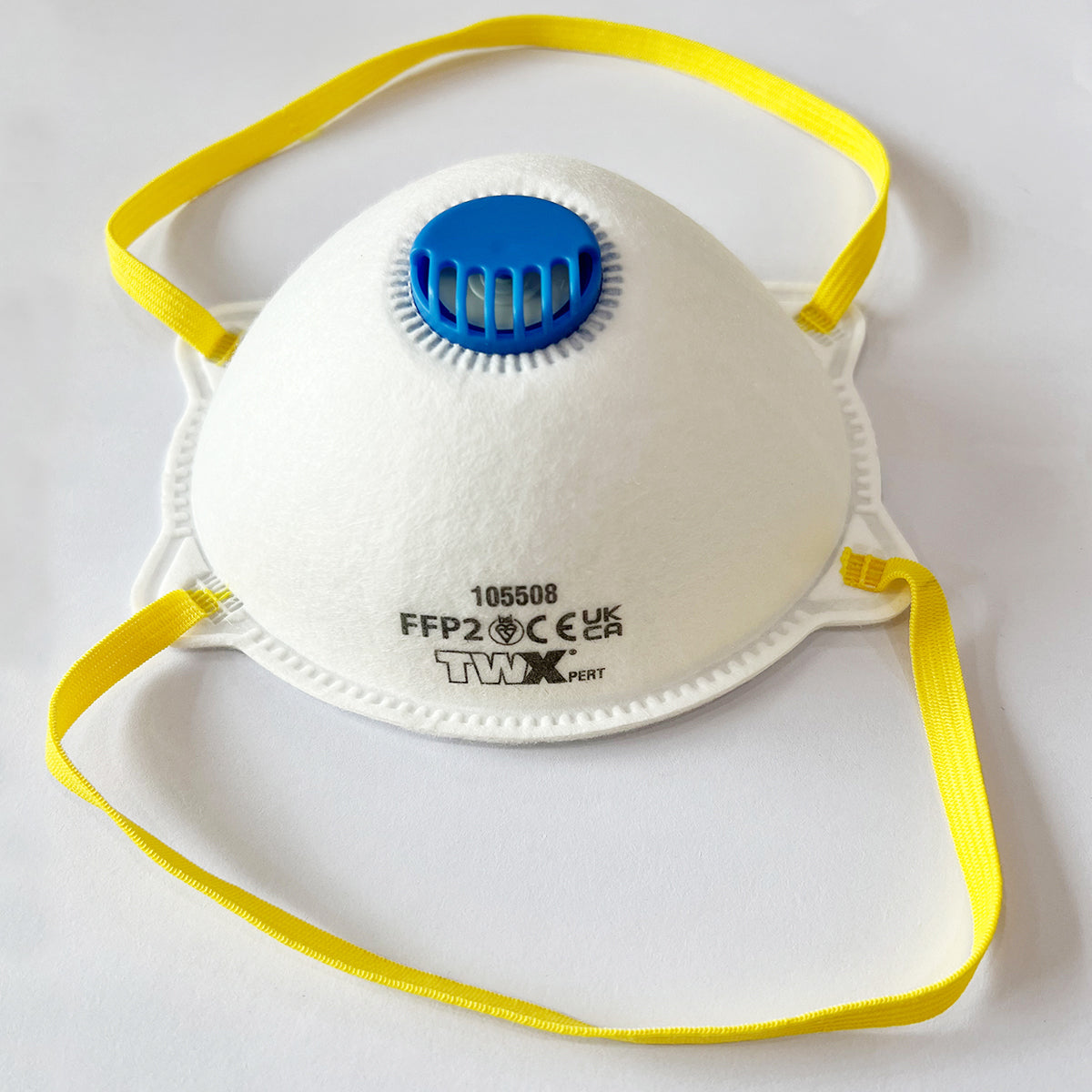 3 Ply Dust Mask With Valve 2PK