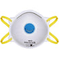 10PK Dust Mask With Valve 3-Ply