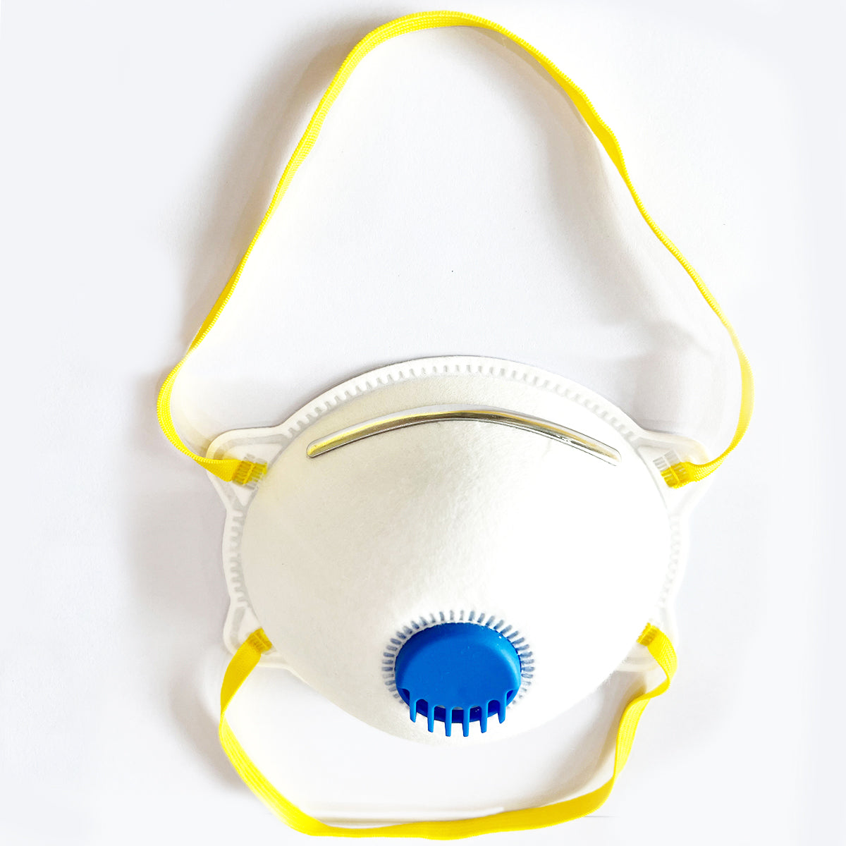 10PK Dust Mask With Valve 3-Ply