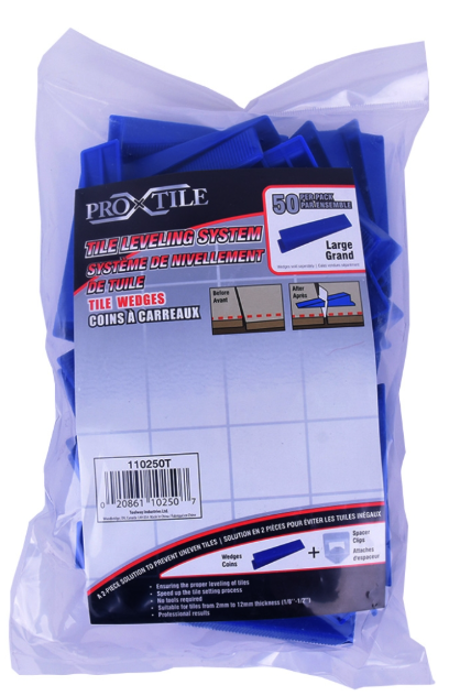 ToolWay Wedge Levelling System 50pc