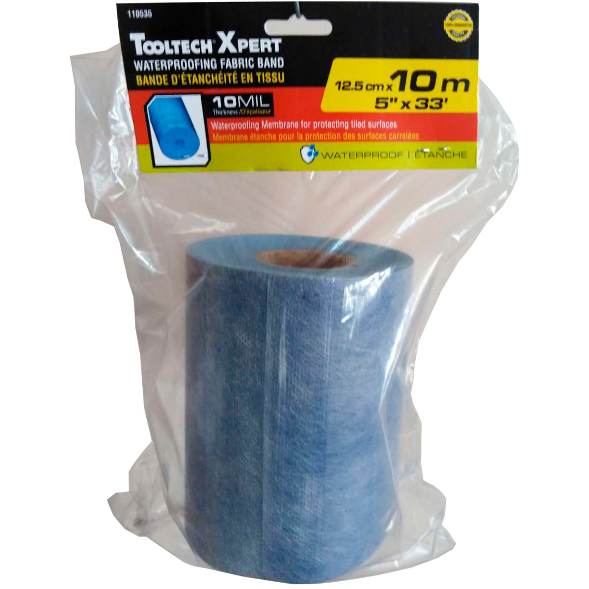 Nonwoven Membrane Sealing Band 12.5cm x 10m (5"x33') Blue