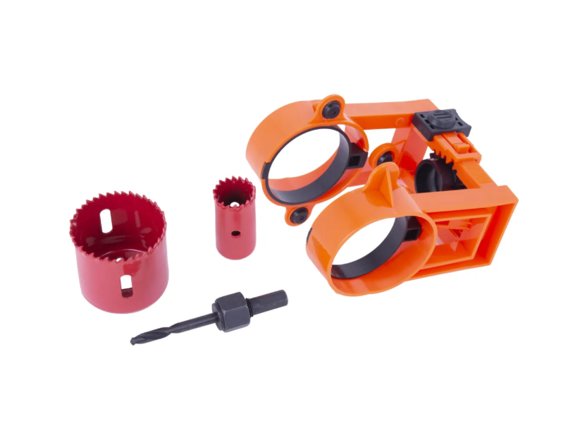 Toolway Door Lock Installation Kit with Innovative Guide