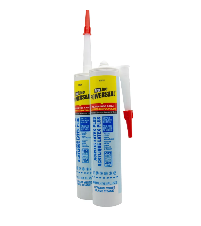 Toolway Titanium Acrylic Latex PLUS Silicone 300ml White