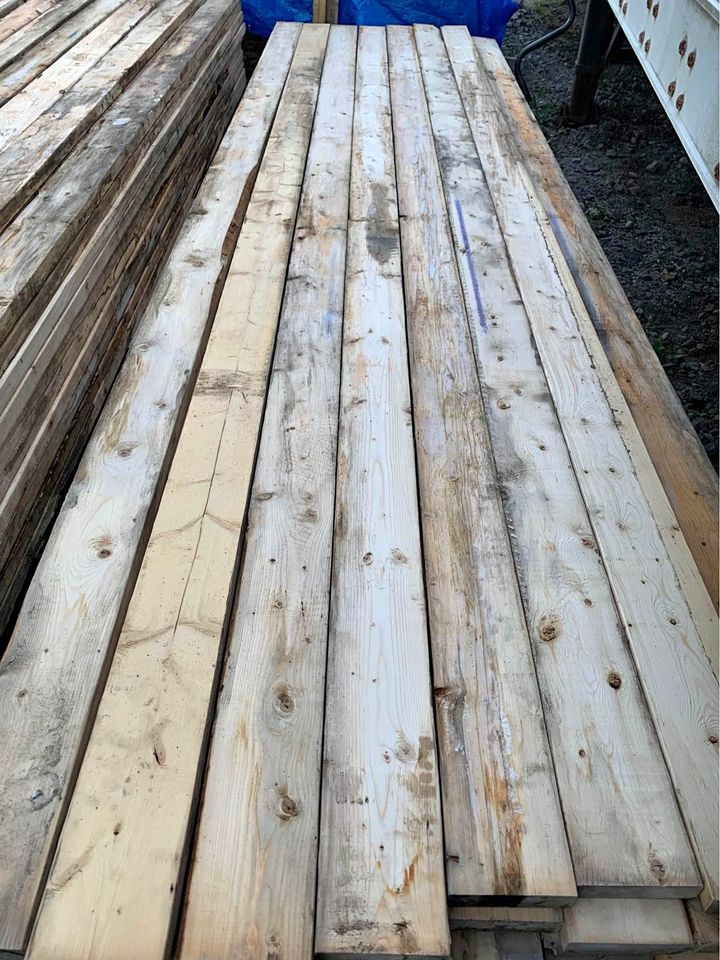 2" x 6" x 14" Lumber Boards - Okay