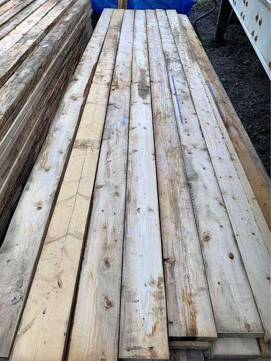 2" x 6" x 14" Lumber Boards - Okay