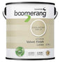 Boomerang 5183 Series 5183-22L19 Interior Paint, Velvet, Everlasting, 3.78 L, 40 sq-m Coverage Area