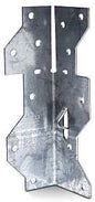 Simpson Strong-Tie A35 Framing Angle, 1-7/16 in W, 4-1/2 in D, Steel, Galvanized/Zinc