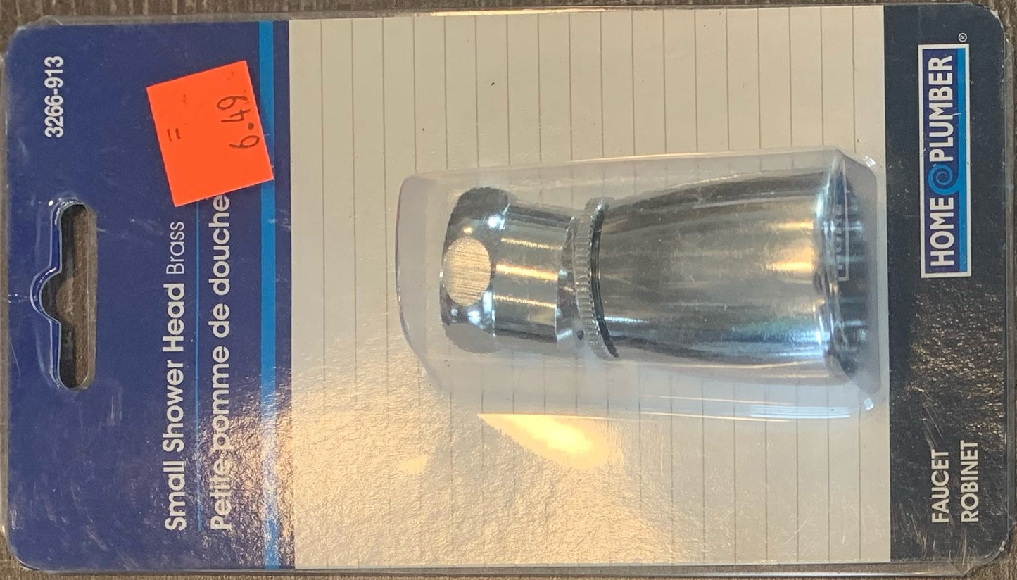 Small Shower Head - Chrome Plated Brass
