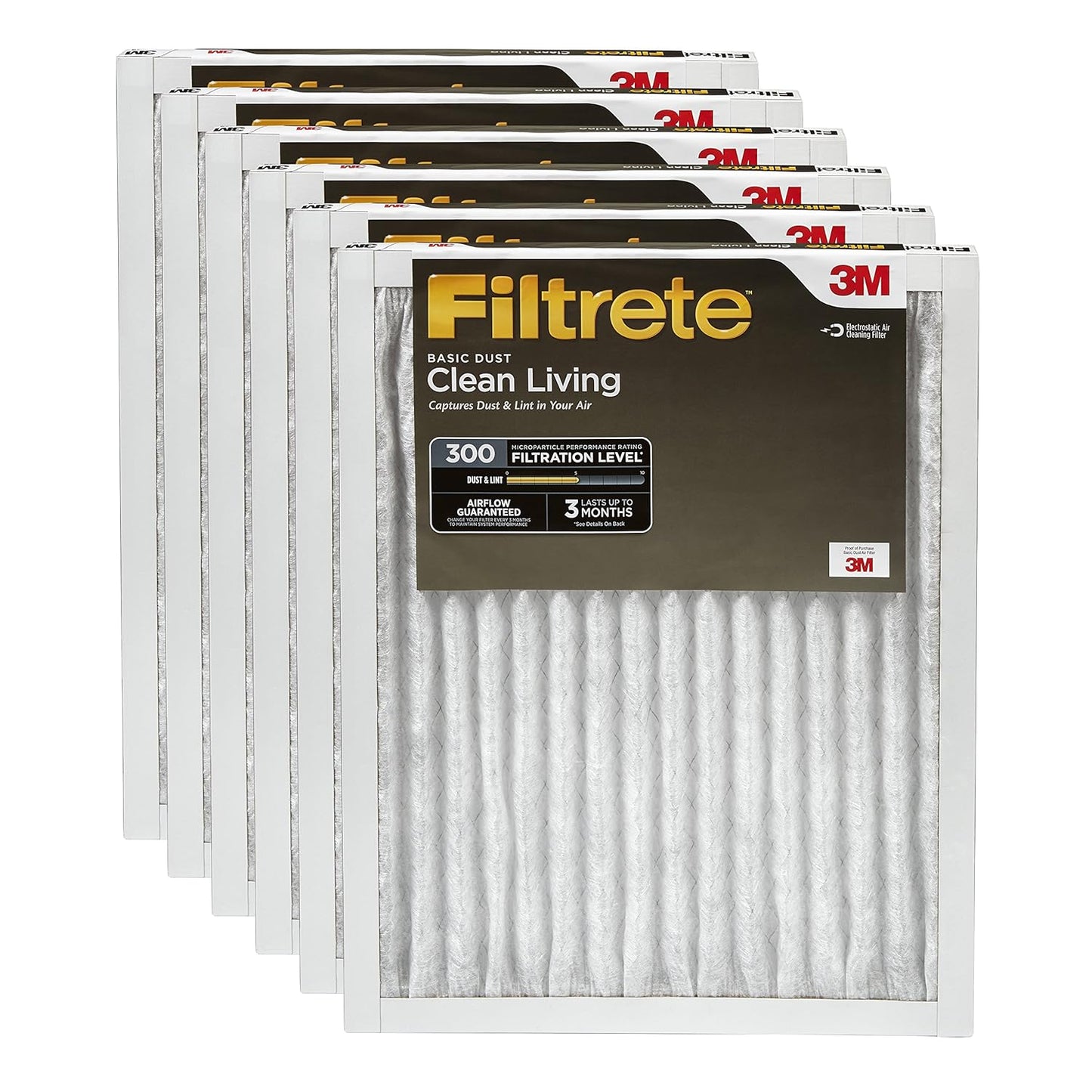 3M Clean Living(Grey Label) Furnace Filter 16x20x1