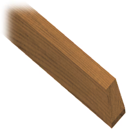 36" Treated Wooden Square Spindles