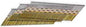 Senco G524APBXN Series Collated Nail, Paper Tape Collation, 2-3/8 in L, Steel, Bright Basic, Full Round Head