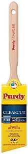Purdy 144152120 Paint Brush, 2 in W, Angular Brush, 2-11/16 in L Bristle, Nylon/Polyester Bristle, Fluted Handle
